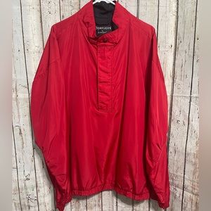 Red FootJoy pullover jacket size XL